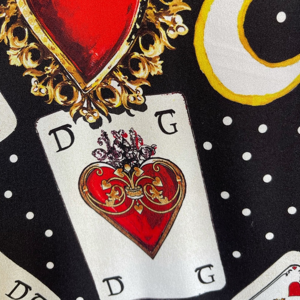 NWT 100% AUTHENTIC $2,025 Dolce & Gabbana Silk Shift Dress. Size US 8 , EU 44 - Picture 10 of 15